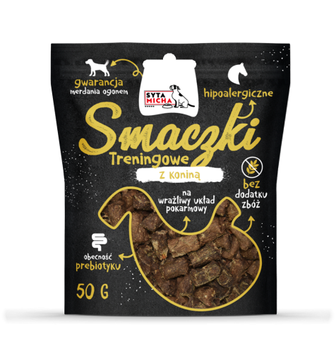 Syta Micha smaczki treningowe z koniną 50 g