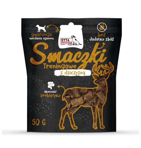 Syta Micha smaczki treningowe z dziczyzną 50 g