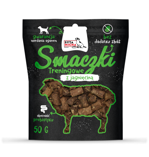 Syta Micha smaczki treningowe z jagnięciną 50 g
