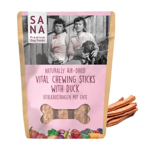 SANADOG Vital z kaczką 150 g – paluszki do żucia