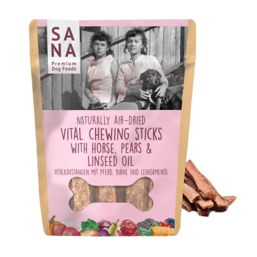 SANADOG Vital konina z gruszką i olejem lnianym 150 g