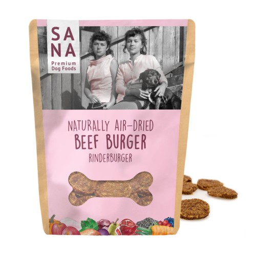 SANADOG burgery wołowina 100 g – przysmaki dla psa