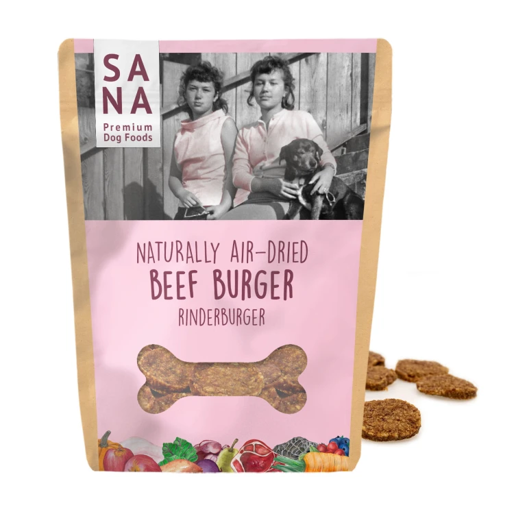 SANADOG burgery wołowina 100 g – przysmaki dla psa