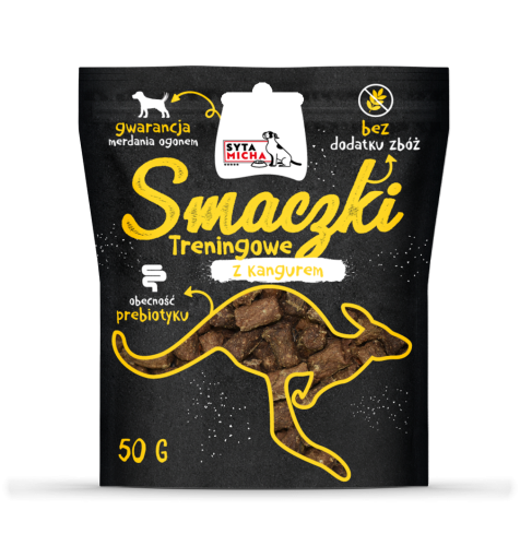 Syta Micha smaczki treningowe z kangurem 50 g