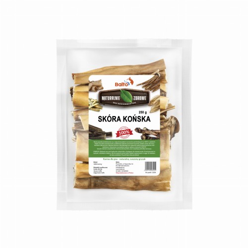 Balto skóra końska 250 g – naturalny gryzak dla psa