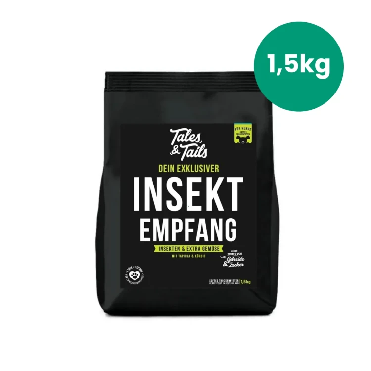 Tales & Tails Insekt Empfang 1,5 kg – karma z insektami