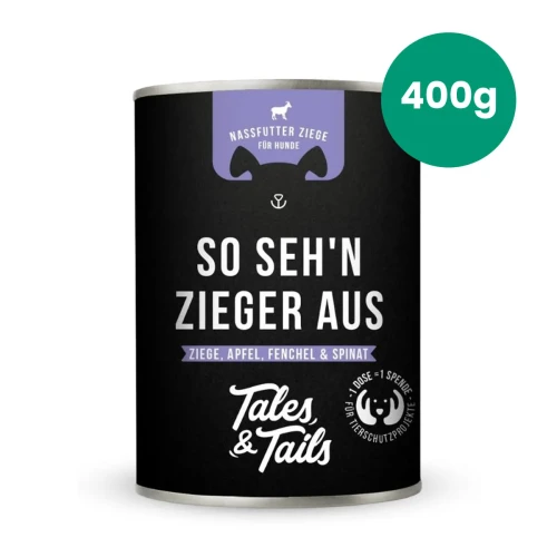 Tales & Tails koza 400 g – karma mokra dla psa