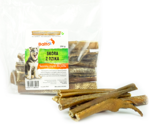 Balto skóra dzika 250 g – odcinki długości 15 cm