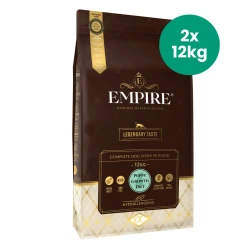 2x12kg EMPIRE Puppy Growth Diet "S/M" karma dla szczeniąt małych i średnich psów
