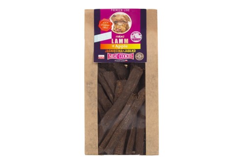 Milord jagnięcina z jabłkiem 80 g – torebka ciasteczek