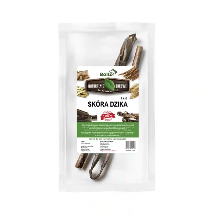 Balto skóra dzika – 2 odcinki długości 55 cm
