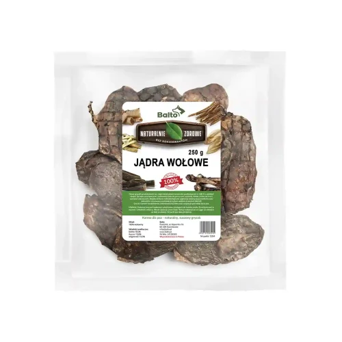 Balto jądra wołowe 250 g – opakowanie przysmaków