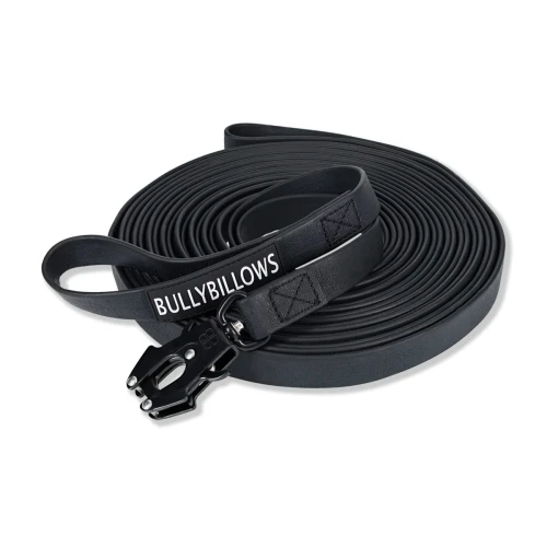 BullyBillows Billowthane Recall Lead 10 m – linka Matte Black