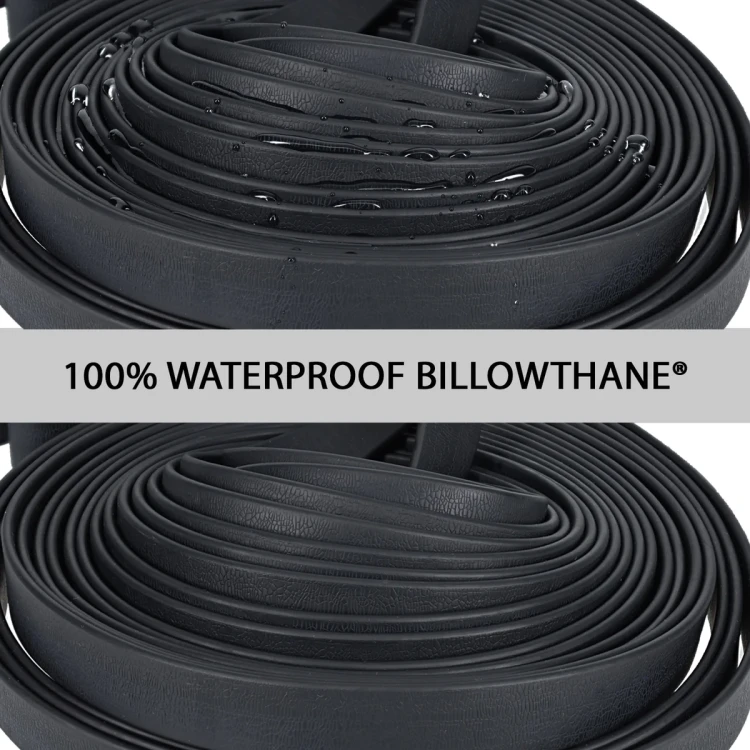 BullyBillows Billowthane — porównanie powierzchni czarnych linek