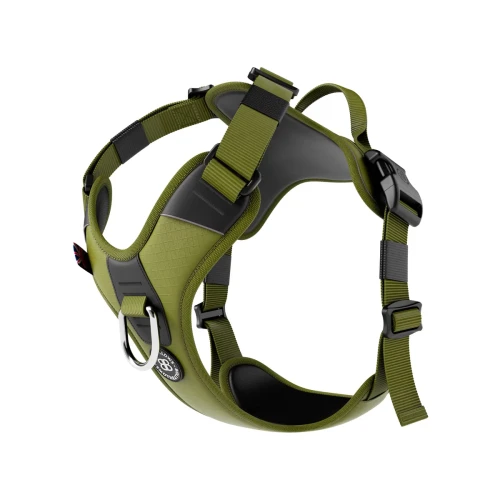 BullyBillows Hurricane Harness – zielone szelki guard