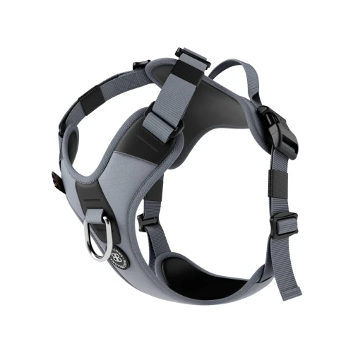 BullyBillows Hurricane Harness – szare szelki dla psa