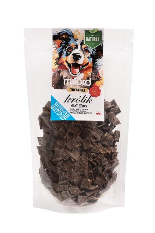 Milord treserki z królika 70 g – torebka przysmaków