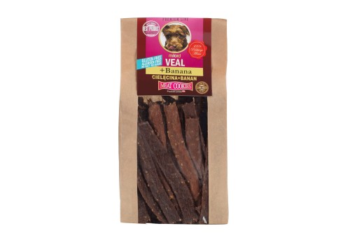 Milord cielęcina z bananem 80 g – opakowanie ciasteczek dla psa
