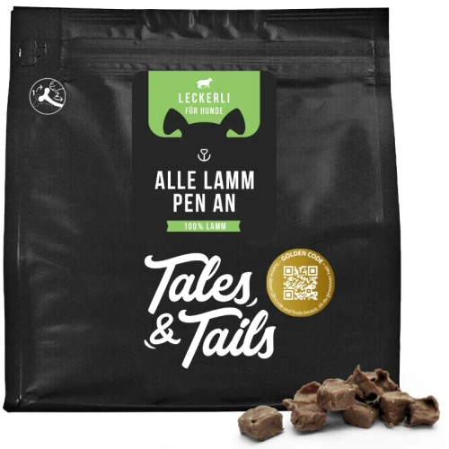 Tales & Tails jagnięcina 250 g – suszone przysmaki