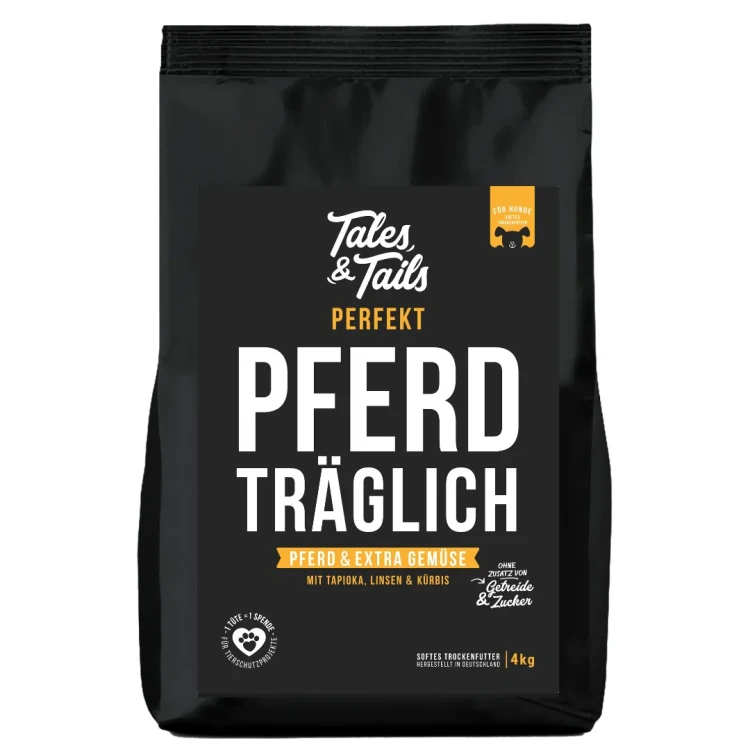 Tales & Tails konina 4 kg – opakowanie karmy półwilgotnej