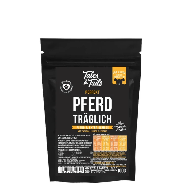 Tales & Tails konina – próbka karmy półwilgotnej 100 g
