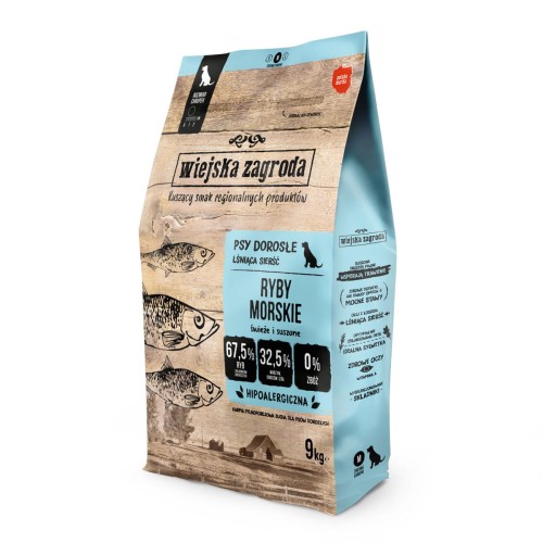 Wiejska Zagroda ryby morskie 9 kg – karma sucha