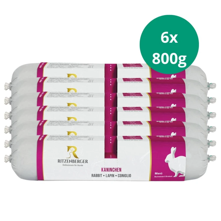 Ritzenberger królik – zestaw rolad 6 × 800 g