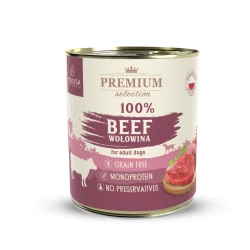 100% Wołowina 850g Pokusa Premium Selection karma mokra monobiałkowa dla psa