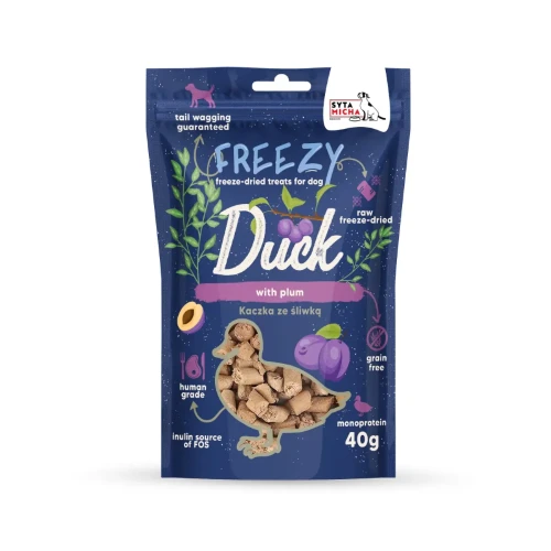 Syta Micha Freezy kaczka ze śliwką i tymiankiem 40 g