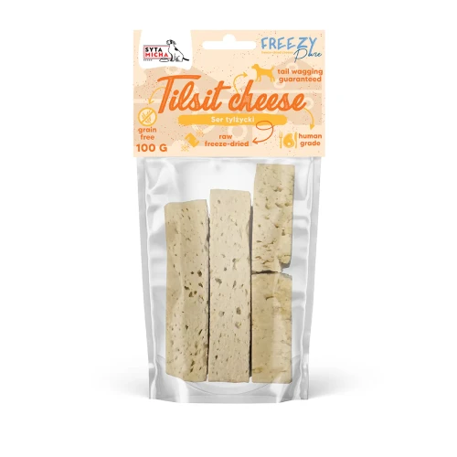 Syta Micha Freezy Pure – liofilizowany ser tylżycki 100 g