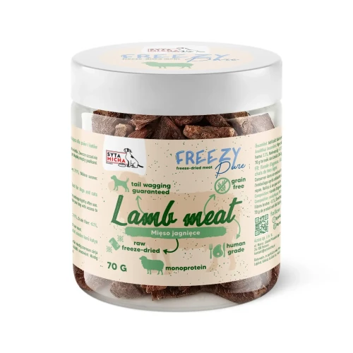 Syta Micha Freezy Pure jagnięcina 70 g – liofilizowany przysmak