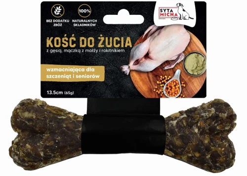 Syta Micha kość dla szczeniąt i seniorów – długość 13,5 cm