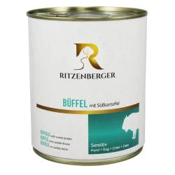 Ritzenberger Bawół z batatami Sensitiv 800 g – karma mokra dla psa