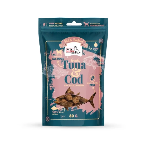 Syta Micha Fish & Seafood tuńczyk z dorszem 80 g