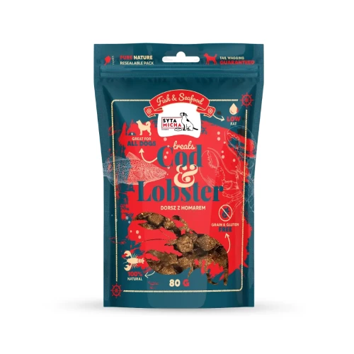 Syta Micha Fish & Seafood dorsz z homarem 80 g