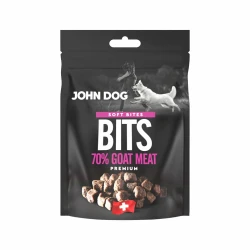 Chapsy Soft – Koza 100 g John Dog Naturalne Półmiękkie Smakołyki Bez Zbóż
