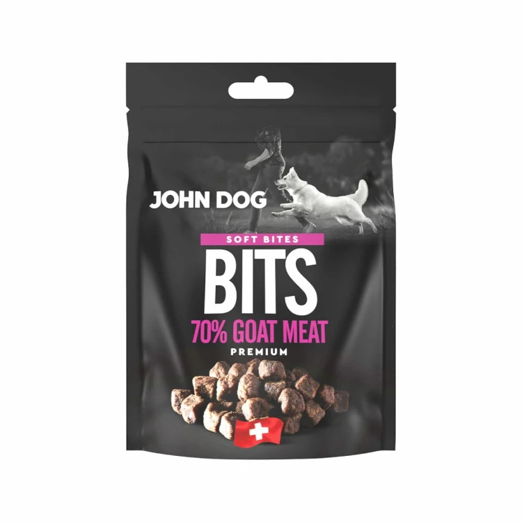 John Dog Soft Bits koza 100 g – miękkie przysmaki