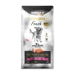 Indyk z Królkiem 2kg dla średnich i dużych ras psów EUPHORIA Fresh