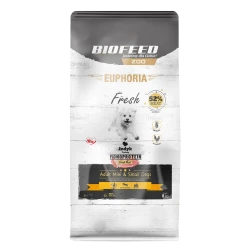 Indyk monoproteinowa sucha karma dla psów małych ras 8kg Biofeed EUPHORIA Fresh