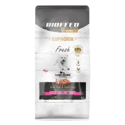 Indyk z Królikiem karma sucha dla psów małych ras 8kg Biofeed EUPHORIA Fresh