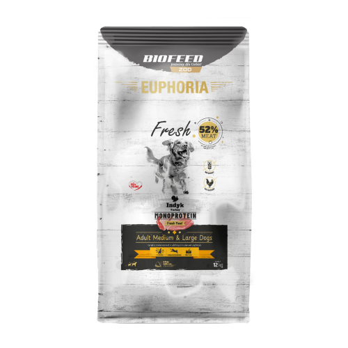Euphoria Fresh Adult indyk 12 kg – średnie i duże rasy