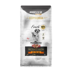  Wieprzowina z Gęsią 12kg dla średnich i dużych ras psów EUPHORIA Fresh