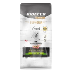 Indyk z Jagnięciną dla psów małych ras 8kg Biofeed EUPHORIA Fresh