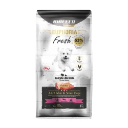 Indyk z Królikiem karma sucha dla psów małych ras 2kg Biofeed EUPHORIA Fresh
