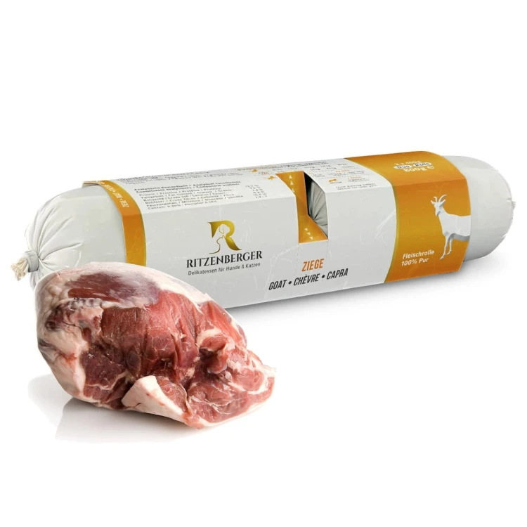Ritzenberger Koza Pure – rolada dla psa 2 × 400 g
