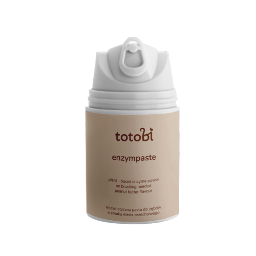 Totobi Enzympaste – pasta do zębów o smaku masła orzechowego