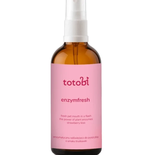 Totobi EnzymFresh Strawberry Kiss 100 ml – odświeżacz do pyszczka