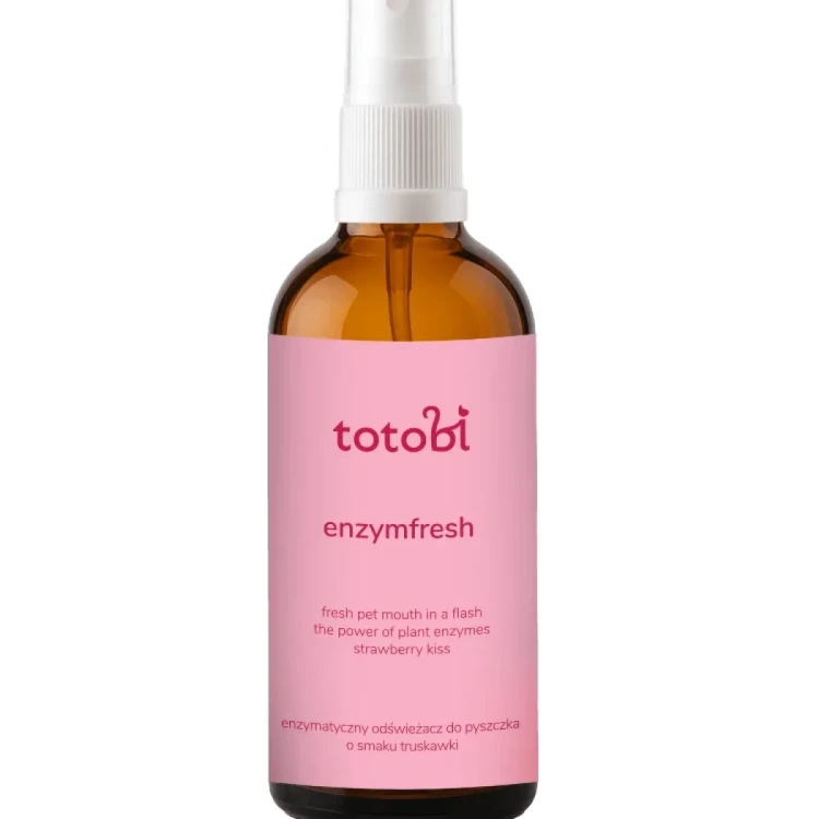 Totobi EnzymFresh Strawberry Kiss 100 ml – odświeżacz do pyszczka