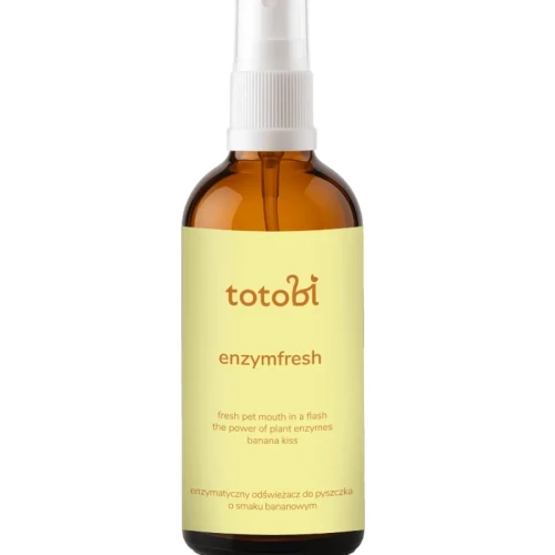 Totobi EnzymFresh Banana Kiss 100 ml – odświeżacz do pyszczka