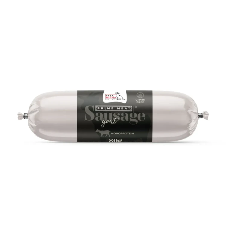 Syta Micha Prime Meat – kiełbaska koza 80 g